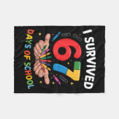Couverture Polaire I Survived 67 Days Of School Funny Six Seven 6 7 M (Devant (Horizontal))