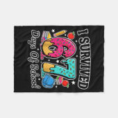 Couverture Polaire I Survived 67 Days Of School Funny Six Seven 6 7 M (Devant (Horizontal))
