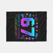 Couverture Polaire I Survived 67 Days Of School Retro Gamer Level Up (Devant (Horizontal))