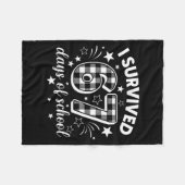 Couverture Polaire I Survived 67 Days Of School Six Seven Meme Studen (Devant (Horizontal))