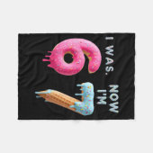 Couverture Polaire I Was 6 Now I'm 7 Birthday, Funny 67 Viral Meme,7  (Devant (Horizontal))