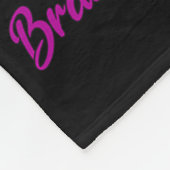 Couverture Polaire I Wear Burgundy For My Papa Brain Aneurysm Awarene (Coin)