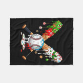 Couverture Polaire Ice Cream Drip Baseball Christmas Xmas Pajama Kids (Devant (Horizontal))