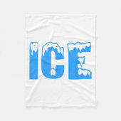 Couverture Polaire Ice Ice And Baby Family Funny Halloween Costume Co (Devant)