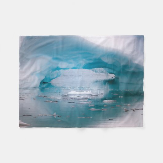 Couverture Polaire Iceberg à arche ouverte | Antarctique (Devant (Horizontal))