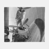 Couverture Polaire Icône Aviation (Devant (Horizontal))