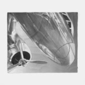 Couverture Polaire Icône de l'aviation : Vue de fermeture (Devant (Horizontal))