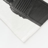 Couverture Polaire Icône Fu*k Sur L'Icône Drôle Walkie Talkie (Coin)