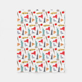 Couverture Polaire Icônes de New York (Devant)