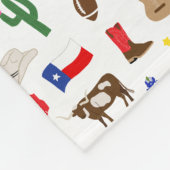 Couverture Polaire Icônes du Texas (Coin)