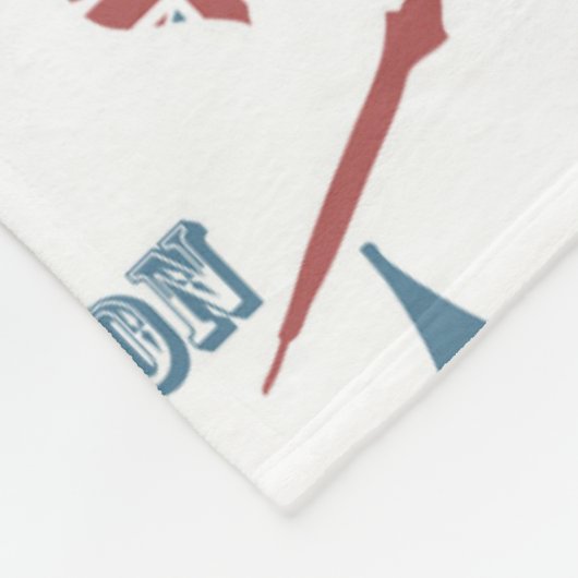 Couverture Polaire Icônes Londres (Coin)