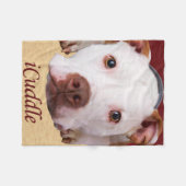 Couverture Polaire iCuddle Pitbull (Devant (Horizontal))