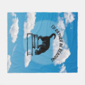 Couverture Polaire I'd Rather Be Reading Throw Blanket (Devant (Horizontal))