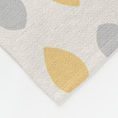 Couverture Polaire Idée cadeau Godchild Blanche Fox personnalisée (Coin)