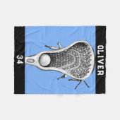 Couverture Polaire Idées cadeaux de crosse personnalisées (Devant (Horizontal))