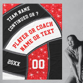 Couverture Polaire Idées cadeaux de volleyball pour la nuit senior, v