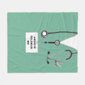 Couverture Polaire Idées-cadeaux du médecin (Devant (Horizontal))