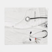 Couverture Polaire Idées-cadeaux du médecin (Devant (Horizontal))