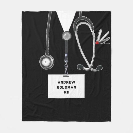 Couverture Polaire Idées de cadeaux pour médecin (Devant)