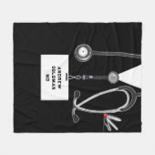 Couverture Polaire Idées de cadeaux pour médecin (Devant (Horizontal))