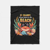 Couverture Polaire If Crab  (Devant)