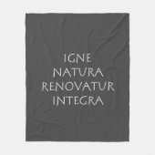 Couverture Polaire Igne natura rénovation integra (Devant)