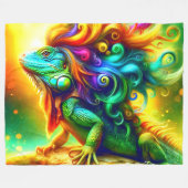 Couverture Polaire Iguana (Devant (Horizontal))