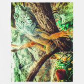 Couverture Polaire Iguana (Devant)