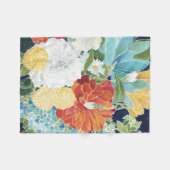 Couverture Polaire III floral de minuit (Devant (Horizontal))
