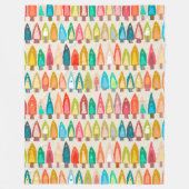 Couverture Polaire Ikat (Devant)