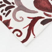 Couverture Polaire Ikat Aquarelle : Tribal Ethnic Seamless. (Coin)