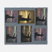 Couverture Polaire "Il calme nos tempêtes " (Devant (Horizontal))