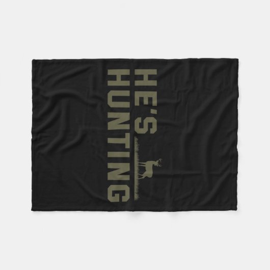 Couverture Polaire Il chasse (Devant (Horizontal))