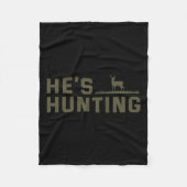 Couverture Polaire Il chasse (Devant)