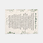 Couverture Polaire Il Donne Plus De Blanche-Toison De Grâce (Devant (Horizontal))