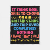 Couverture Polaire Il Faut Une Compétence Réelle Pour Étouffer Sur Le (Devant)