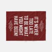 COUVERTURE POLAIRE IL N'EST JAMAIS TROP TARD... (Devant (Horizontal))