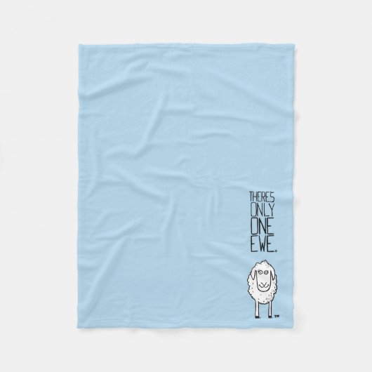 Couverture Polaire Il n'y a qu'une seule Ewe™ (Devant)