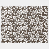 COUVERTURE POLAIRE ÎLE PLUMERIA (CAFÉ BROWN) (Devant (Horizontal))