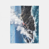 Couverture Polaire Île volcanique (Devant)