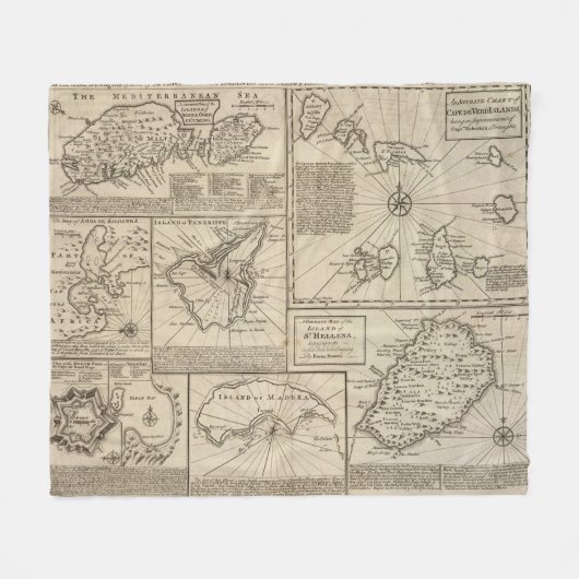 Couverture Polaire Îles africaines (Devant (Horizontal))