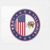 Couverture Polaire Illinois (Devant (Horizontal))
