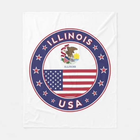 Couverture Polaire Illinois (Devant)