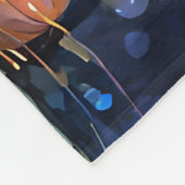 Couverture Polaire Illuminated Blooming Lotus Flower (Coin)