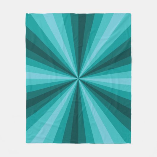 Couverture Polaire Illusion optique Aqua Fleece Blanket (Devant)