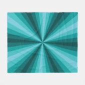 Couverture Polaire Illusion optique Aqua Fleece Blanket (Devant (Horizontal))