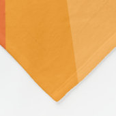 Couverture Polaire Illusion optique Blanche polaire orange (Coin)
