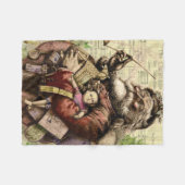 Couverture Polaire Illustration classique de Thomas Nast représentant (Devant (Horizontal))