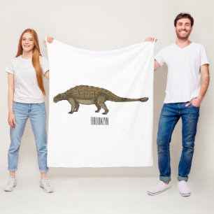 Couverture Polaire Illustration d'Ankylosaurus