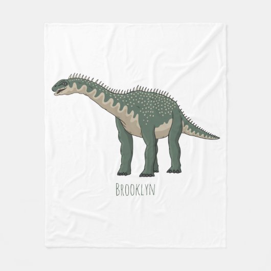 Couverture Polaire Illustration de Barapasaurus (Devant)